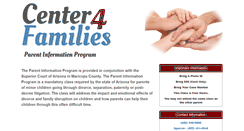 Desktop Screenshot of center4families.com